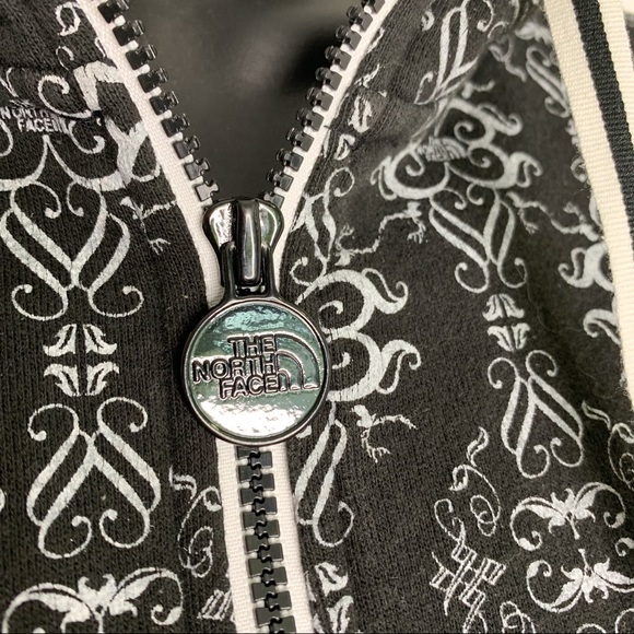 The North Face / Damask Pattern Full Zip Hoodie - Picture 7 of 13